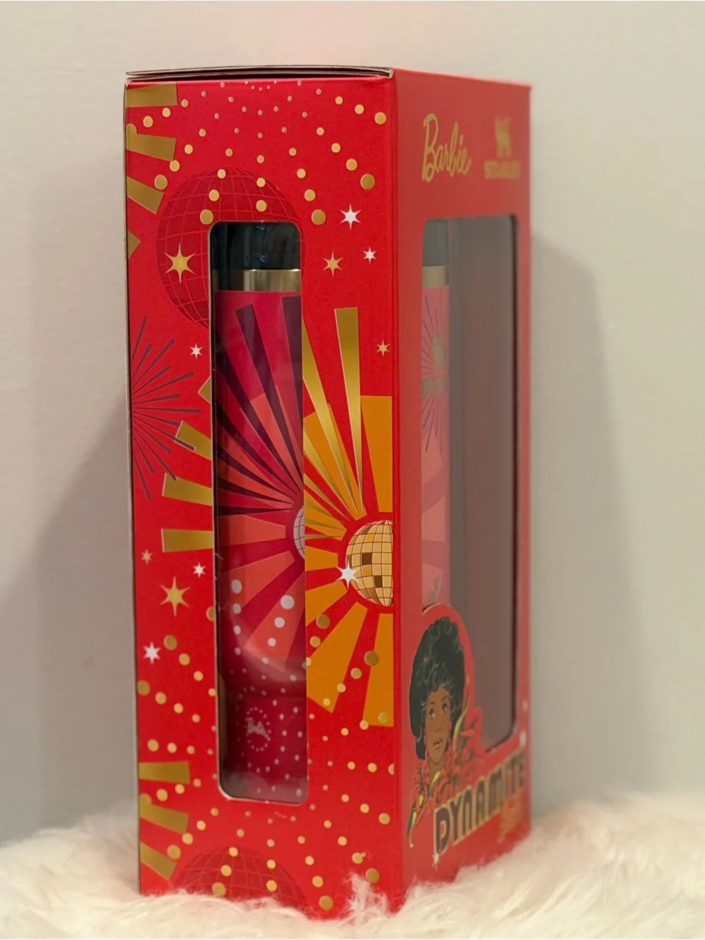 Stanley x Barbie 'Dynamite' Flowstate Quencher 40oz